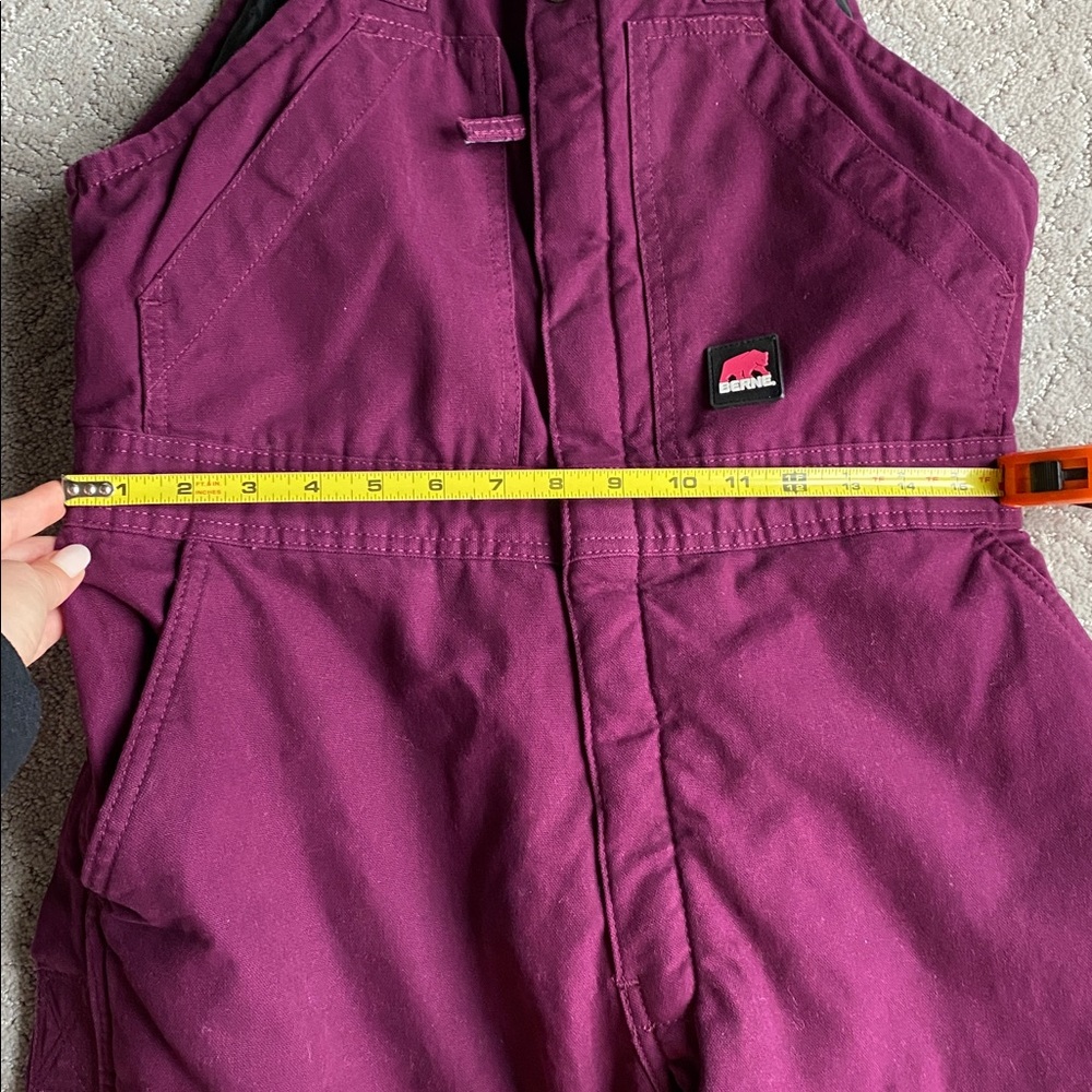 Purple Overalls Snow Pants - Picture 4 of 5